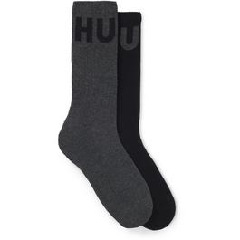 Hugo 2 Pack Iconic Crew Socks