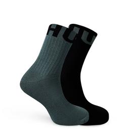 Hugo 2 Pack Iconic Crew Socks