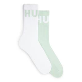 Hugo 2 Pack Iconic Crew Socks