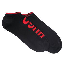 Hugo 2 Pack Logo Ankle Socks