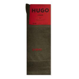 Hugo 2 Pack Small Logo Crew Socks