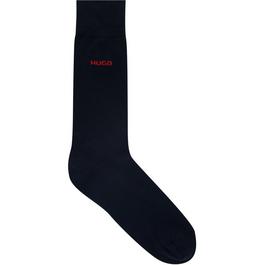 Hugo 2 Pack Small Logo Crew Socks