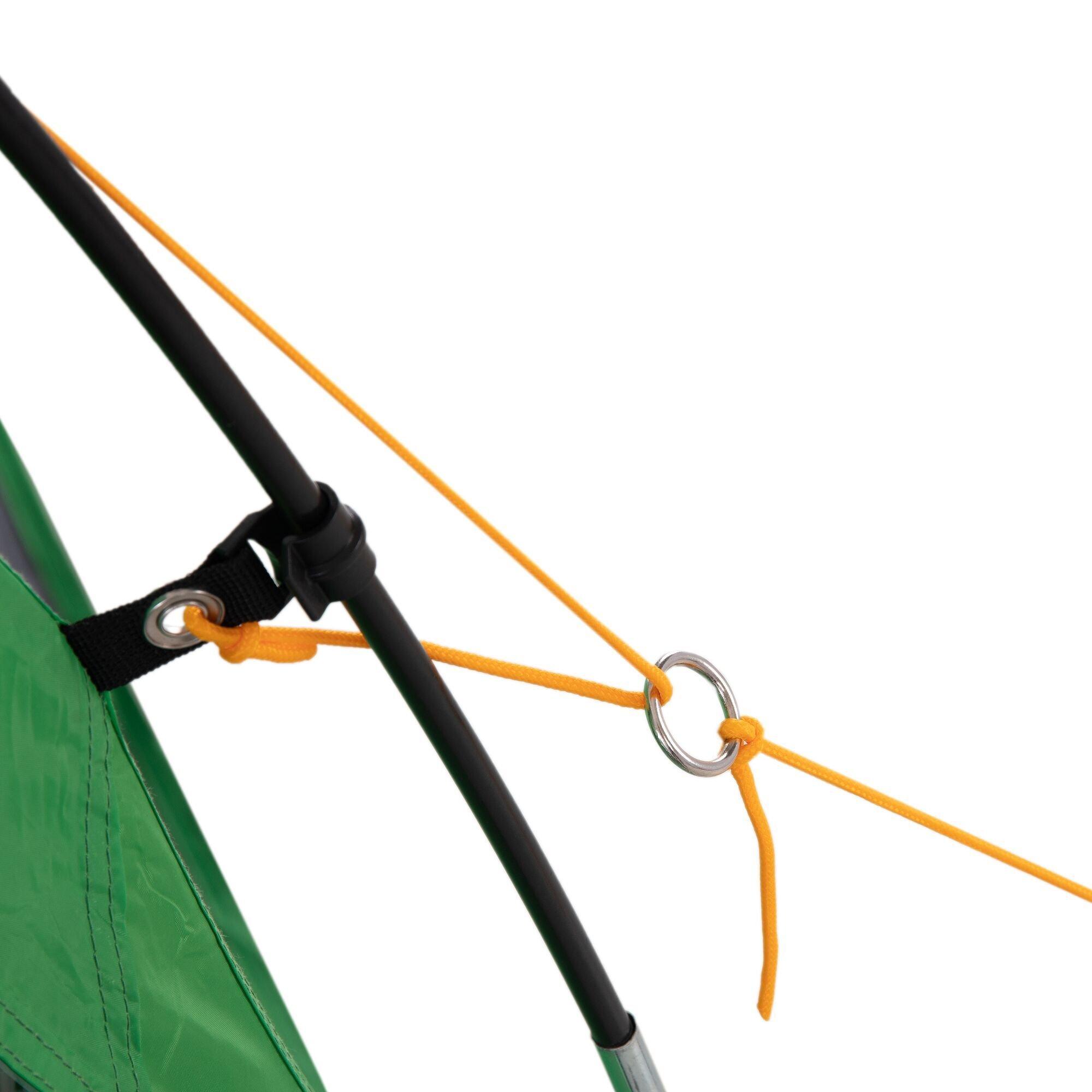 Extgrn/Green - Regatta - Vester 4 Person Tent - 9