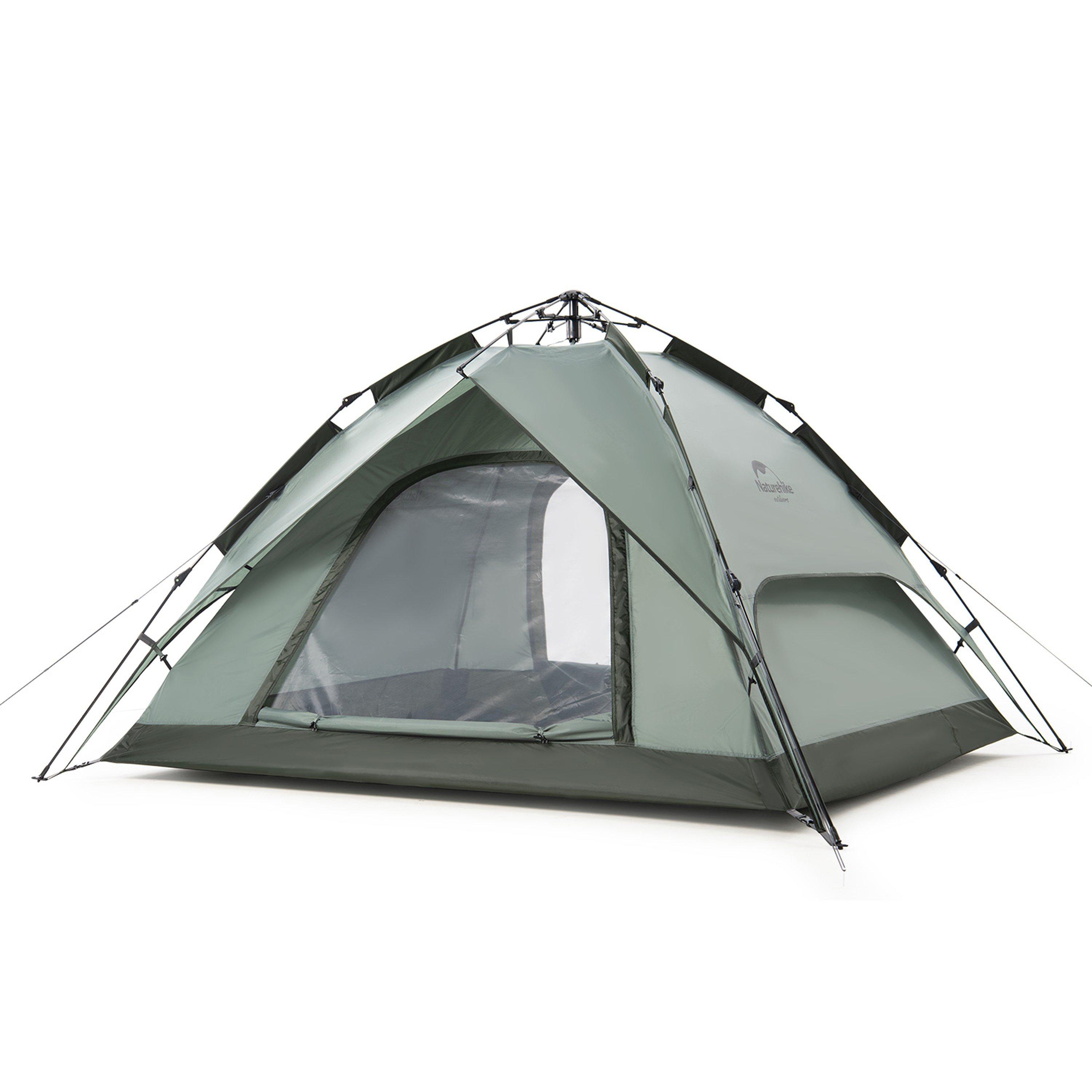 Forest Green - Naturehike - Automatic Tent for 3-4 People - 1