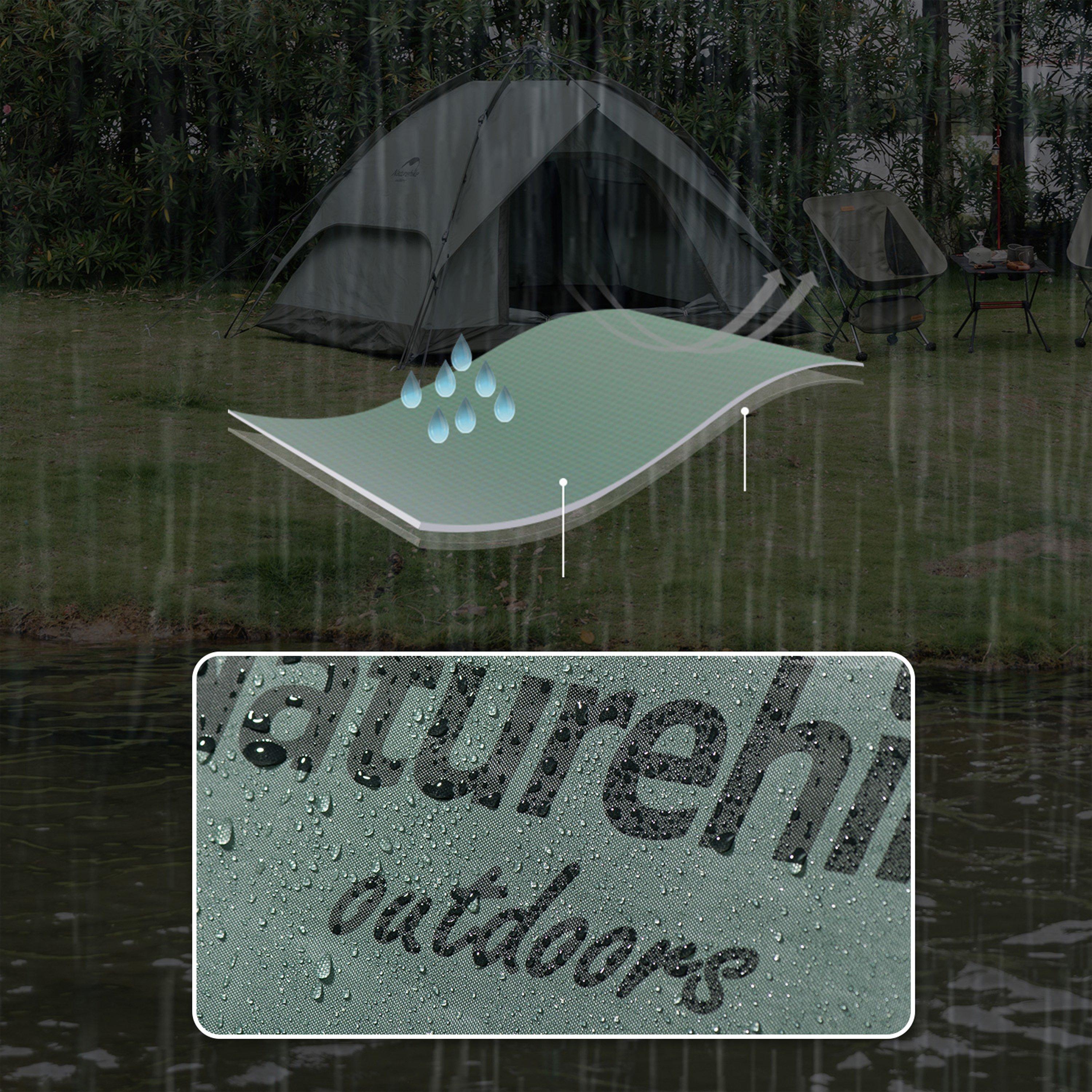 Forest Green - Naturehike - Automatic Tent for 3-4 People - 6