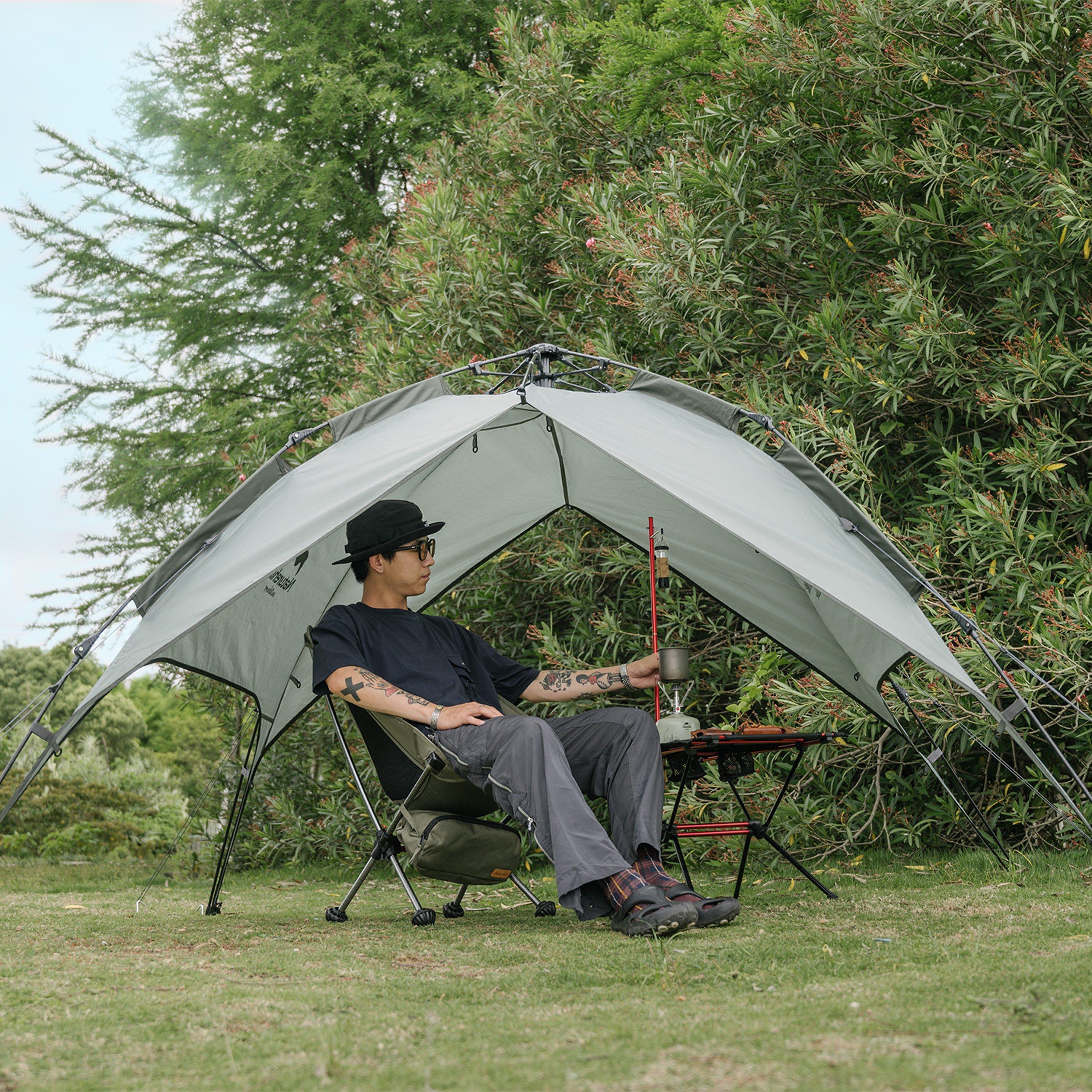 Forest Green - Naturehike - Automatic Tent for 3-4 People - 7