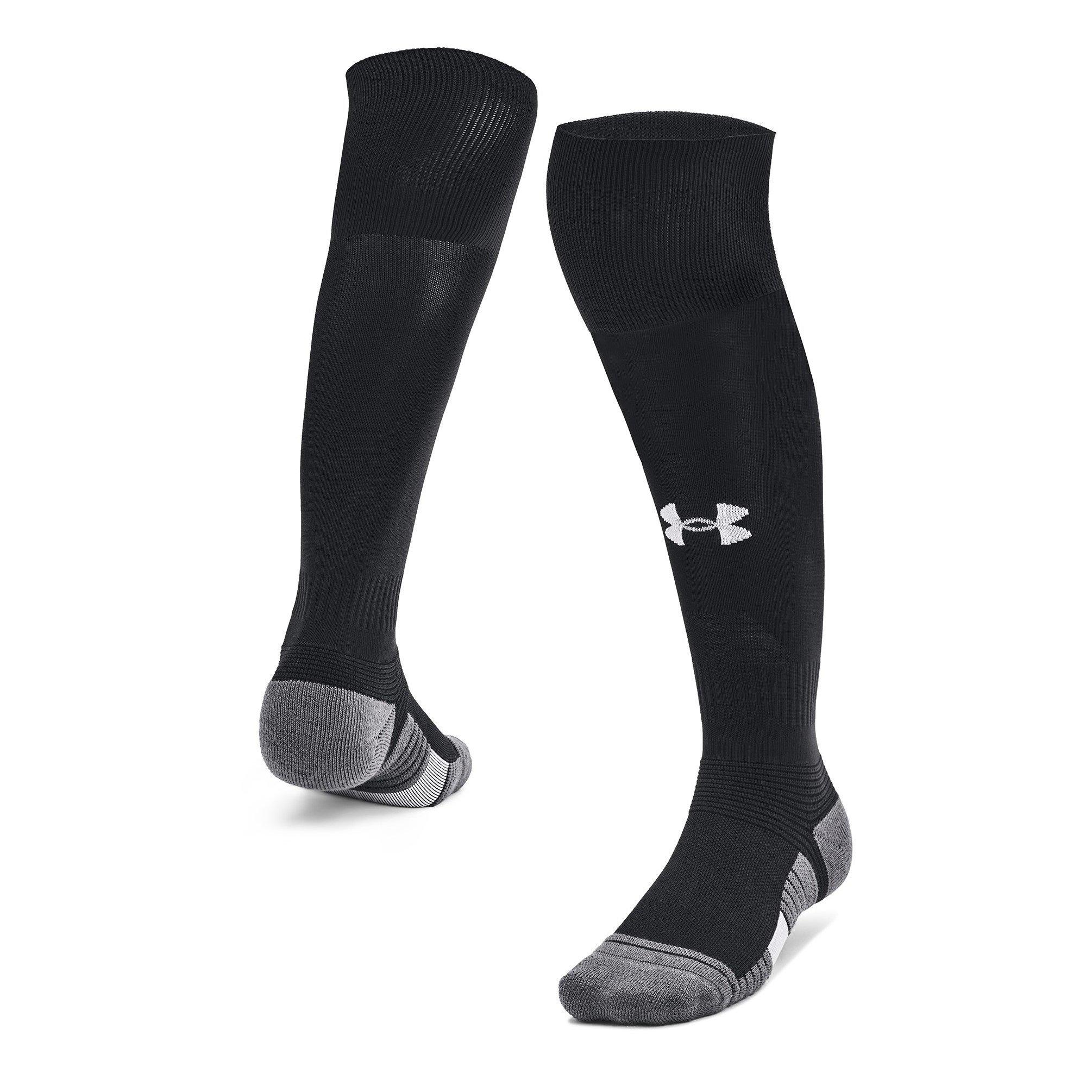 Black/Gray - Under Armour - Unisex Over the Calf Football Socks