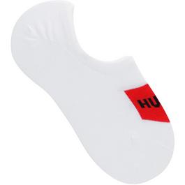 Hugo 2 Pack Invisible Logo Detail Socks