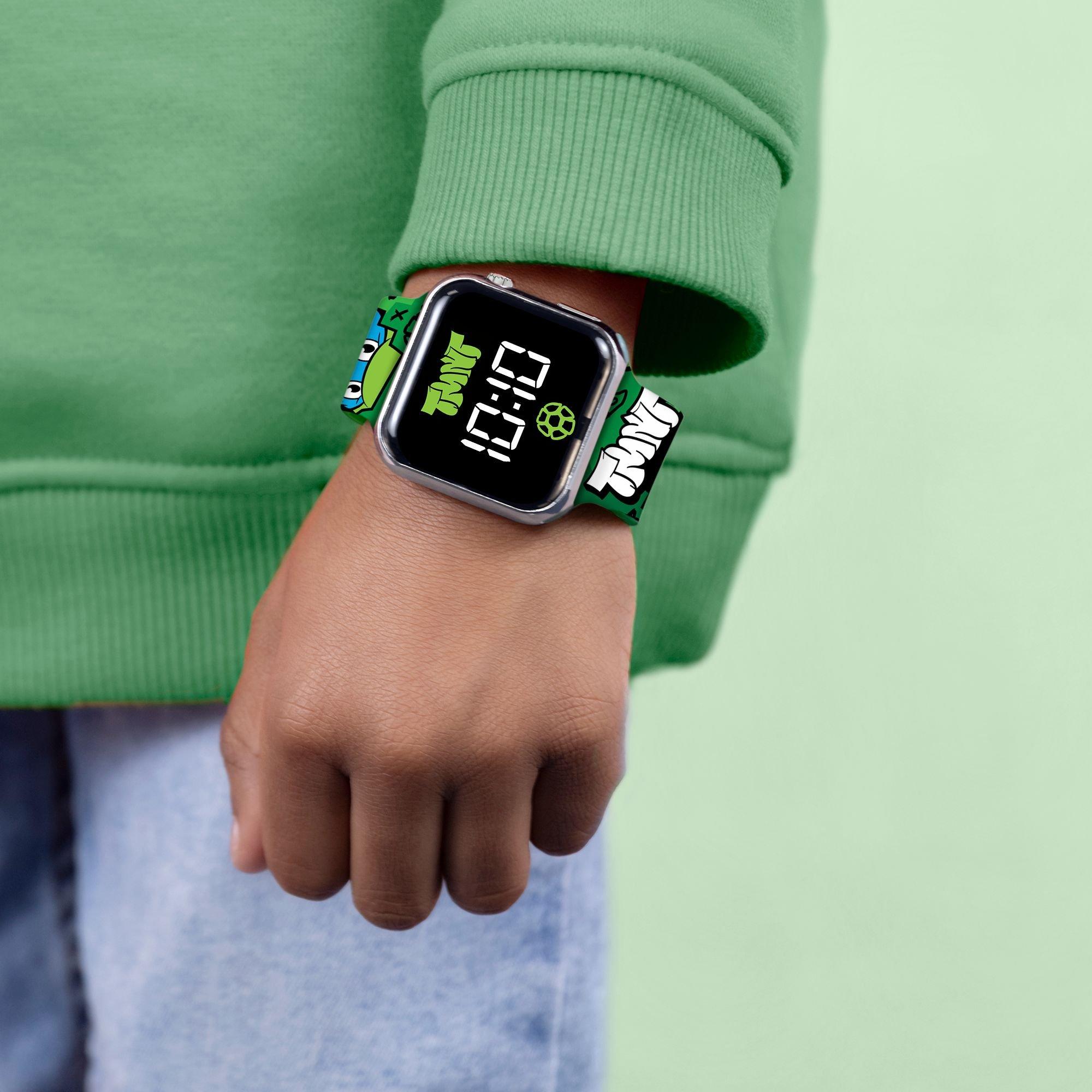 Green - Teenage Mutant Ninja Turtles - Teenage Mutant Ninja Turtles LED Watch - 2