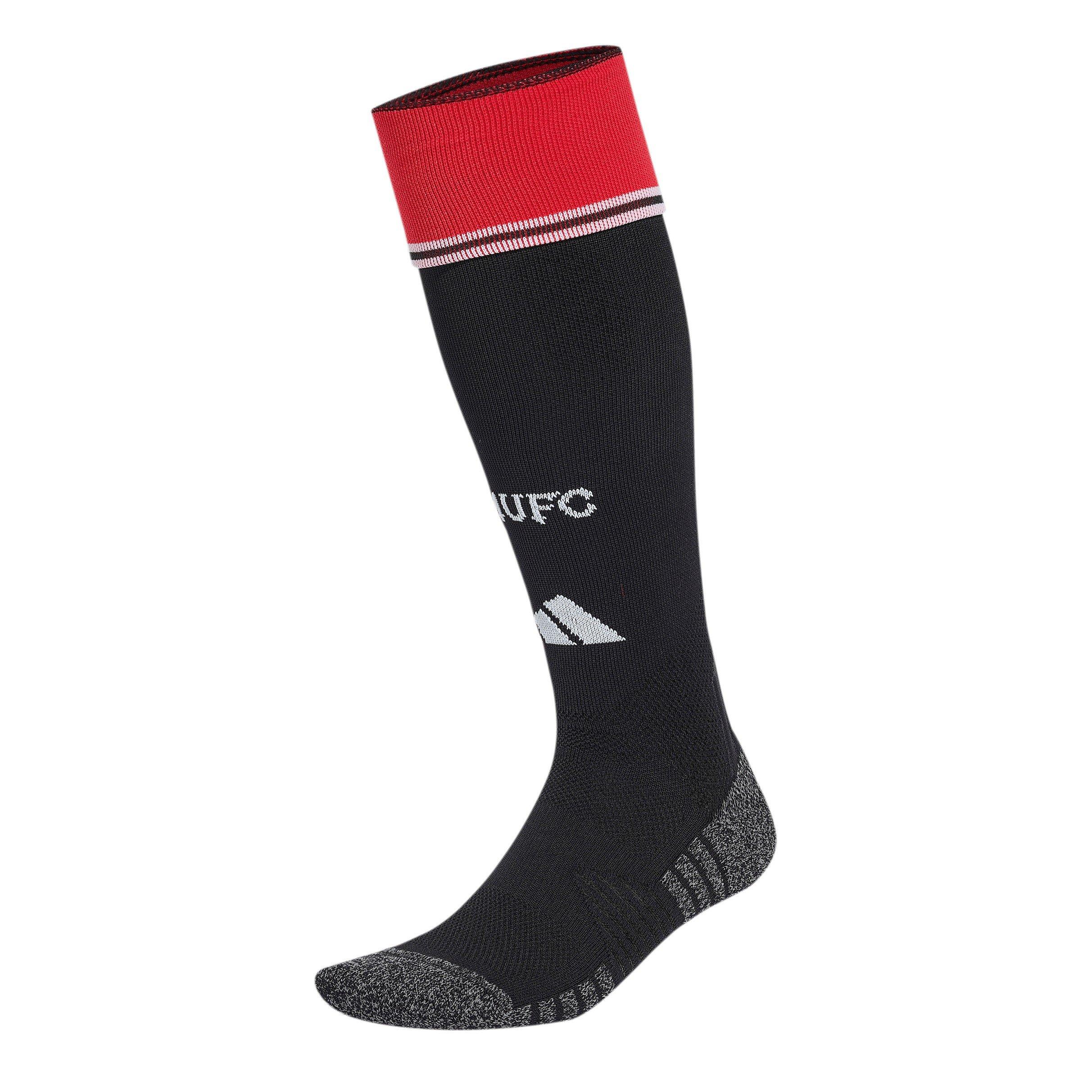 Schwarz/Weiß - adidas - Mens Manchester United Home Knee High Football Socks 2026 2027 - 1