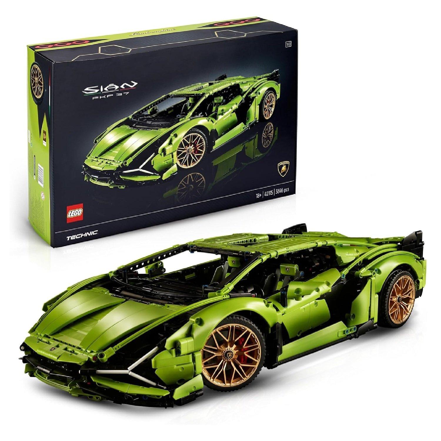 Black - LEGO - LEGO 42115 - Technic Lamborghini Sian FKP 37 - 1