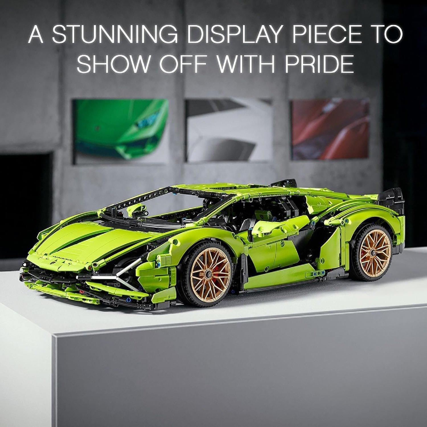 Black - LEGO - LEGO 42115 - Technic Lamborghini Sian FKP 37 - 3