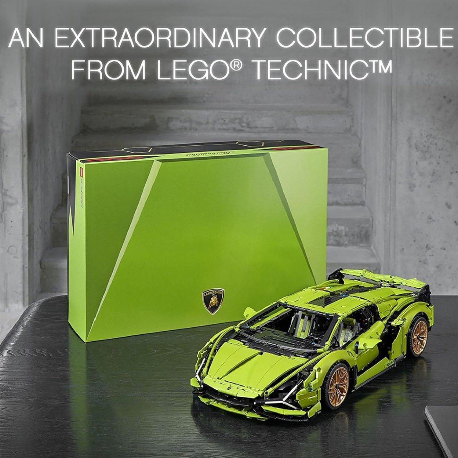 Black - LEGO - LEGO 42115 - Technic Lamborghini Sian FKP 37 - 5