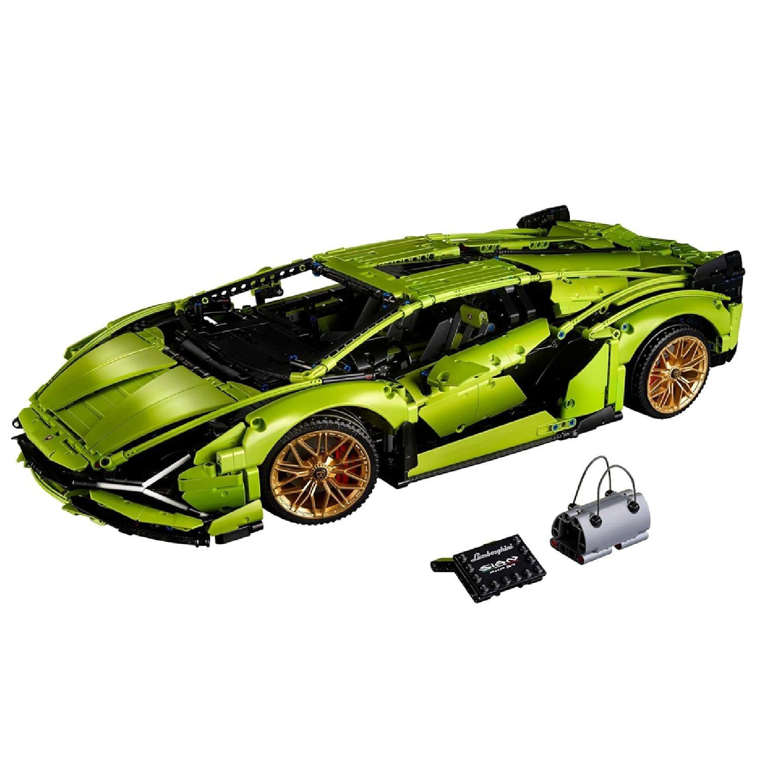Black - LEGO - LEGO 42115 - Technic Lamborghini Sian FKP 37 - 6