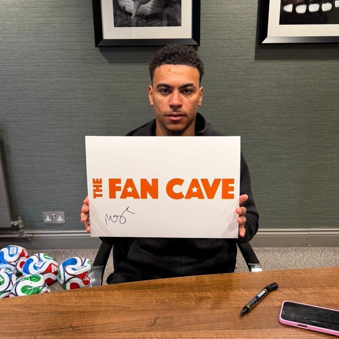 White - The Fan Cave - Morgan Rogers Signed England Home Shirt Premium Fr - 2