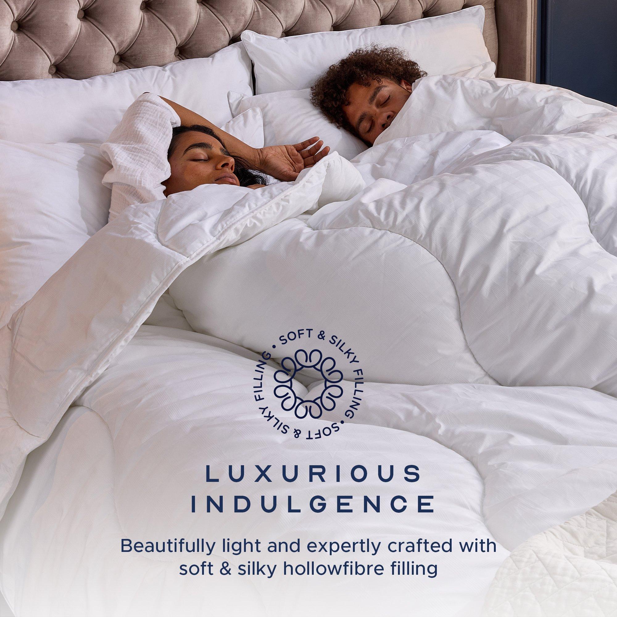 White - Snuggledown - Indulgent Cotton 13.5 Tog Duvet - 4