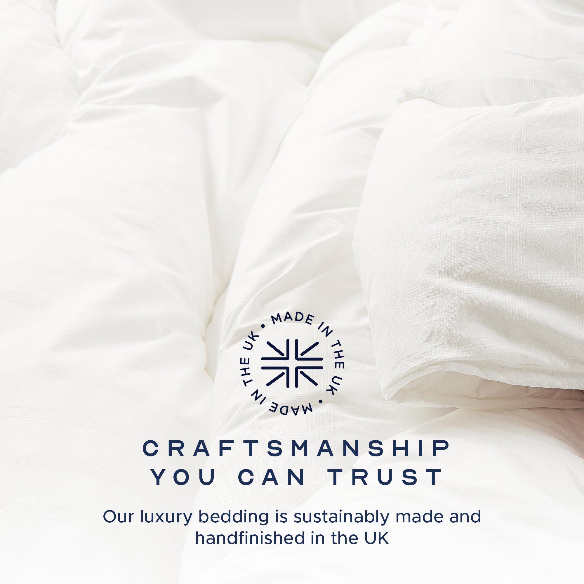 White - Snuggledown - Indulgent Cotton 13.5 Tog Duvet - 5