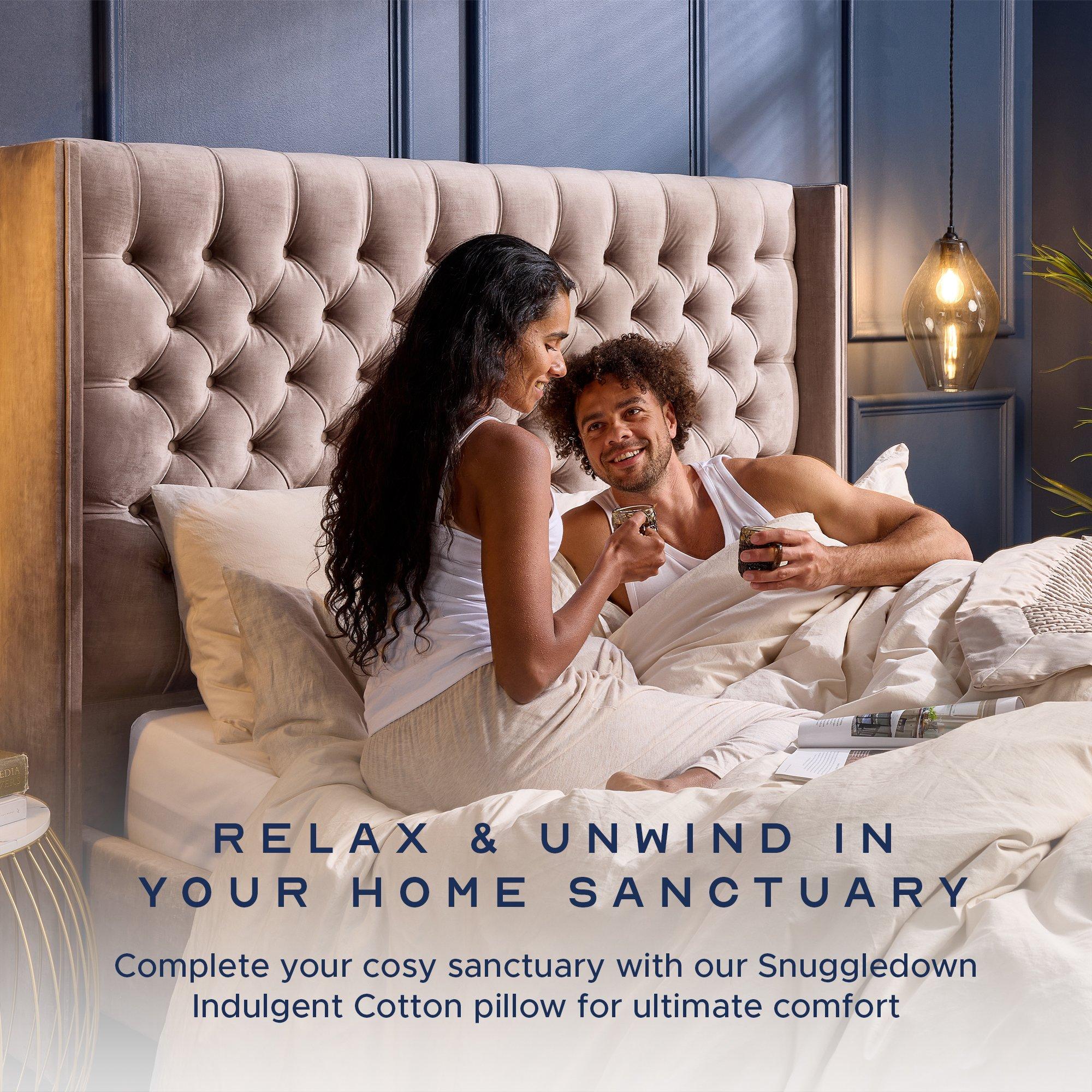 White - Snuggledown - Indulgent Cotton 13.5 Tog Duvet - 8