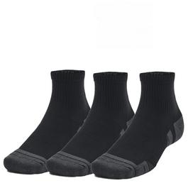 Under Armour Performance Quarter 3 Pack Socks Mens