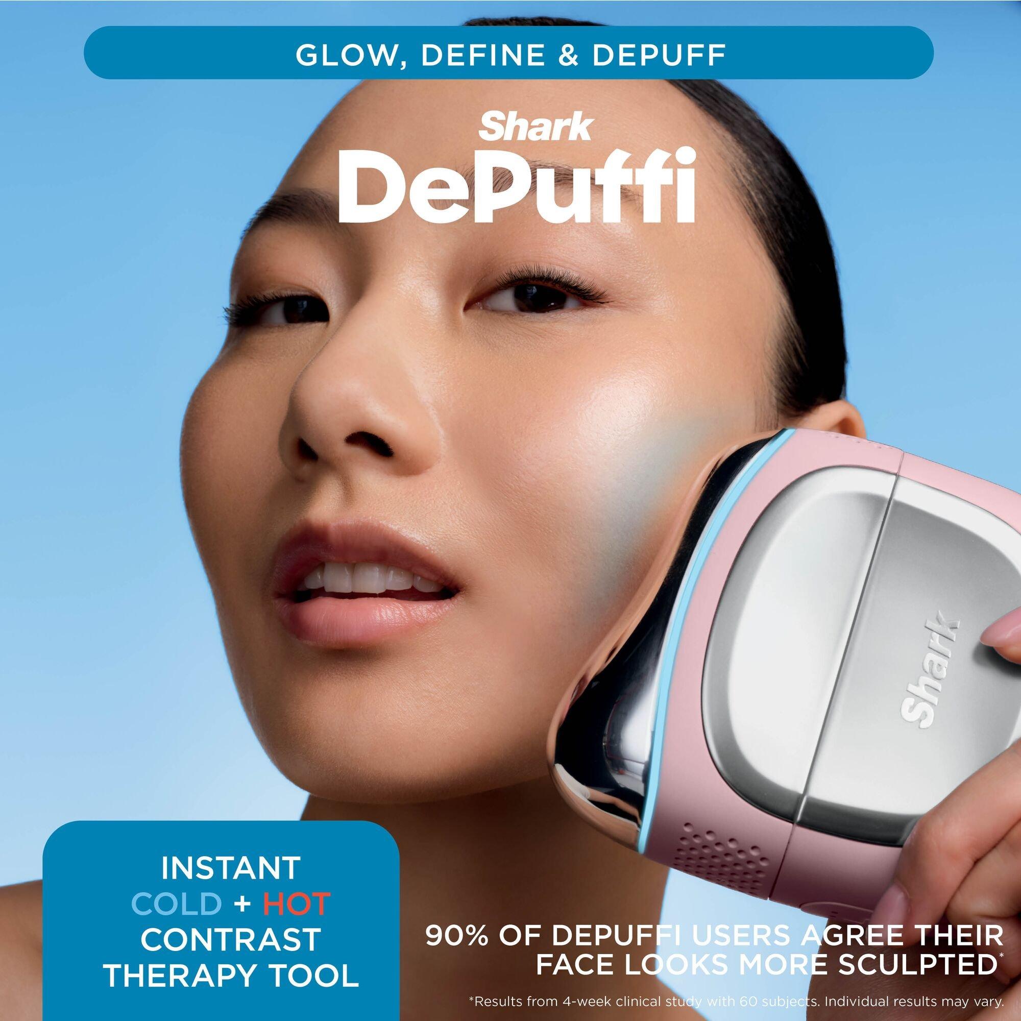 Peony Pink - Shark - DePuffi Contrast Therapy Sculpting Tool FH220UKPK - 2