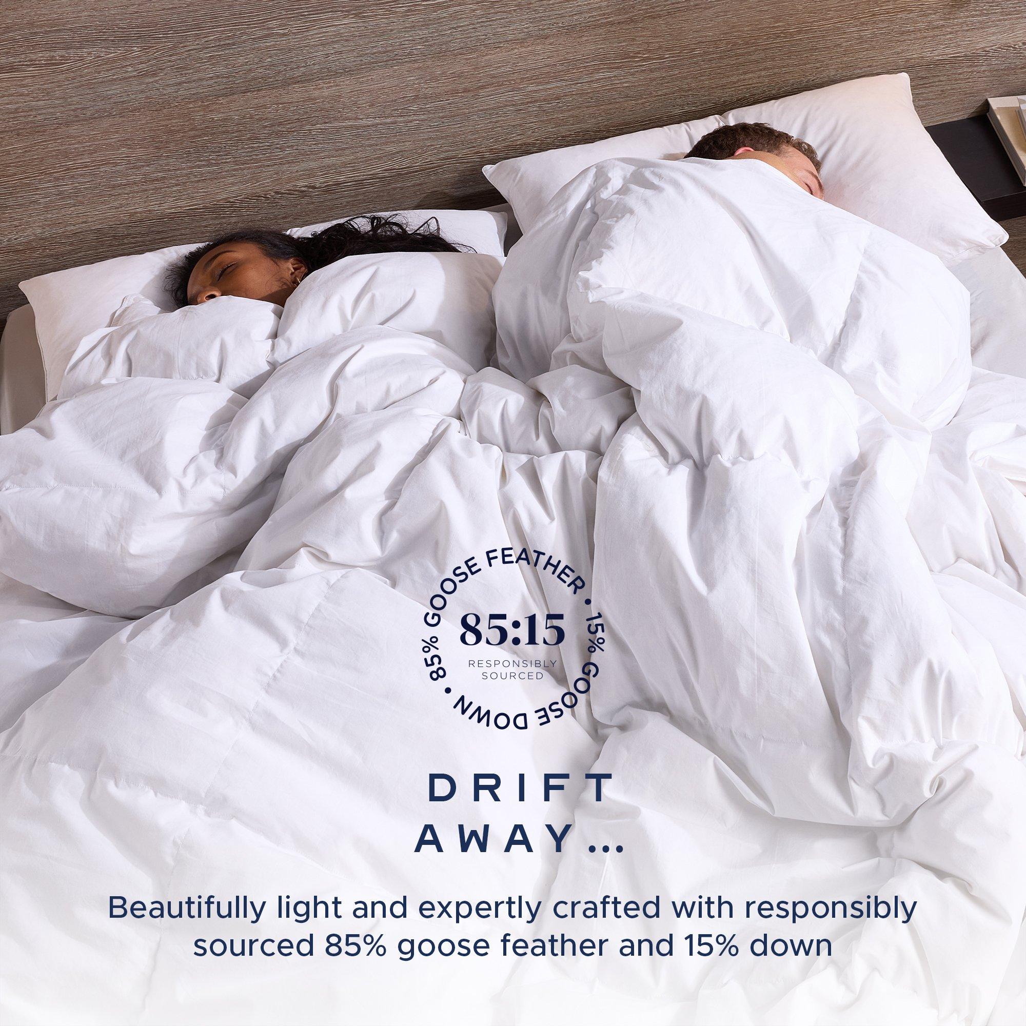 White - Snuggledown - Goose Feather & Down 10.5 Tog Duvet - 4