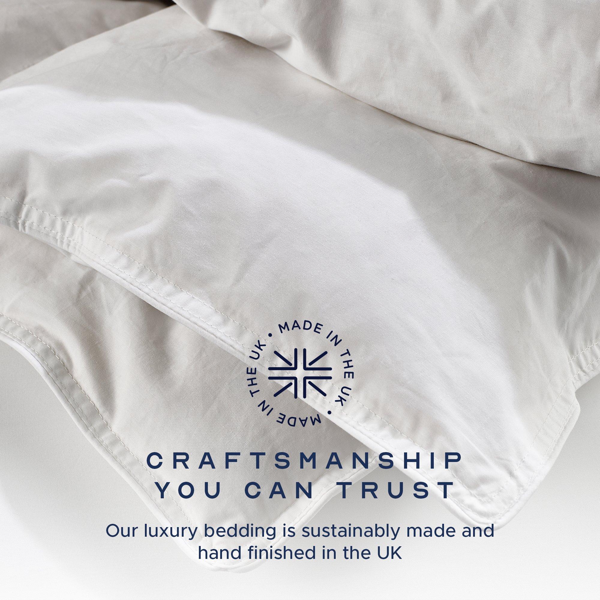 White - Snuggledown - Goose Feather & Down 10.5 Tog Duvet - 5