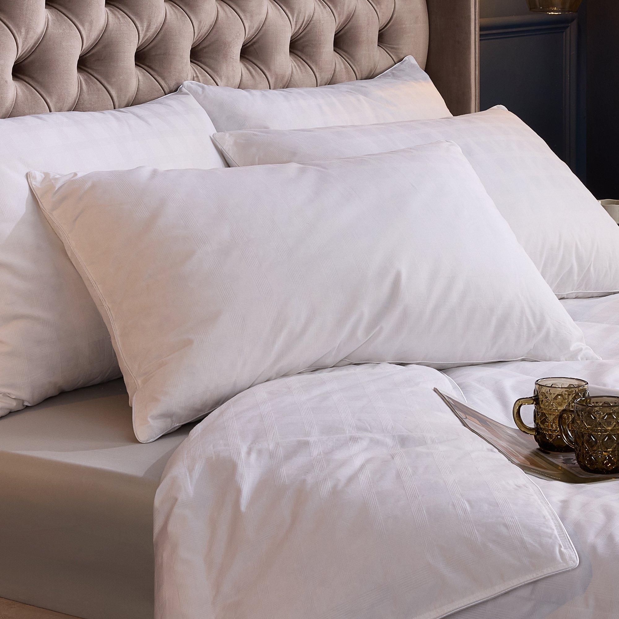 White - Snuggledown - Hungarian Goose Down Soft Pillow - 1