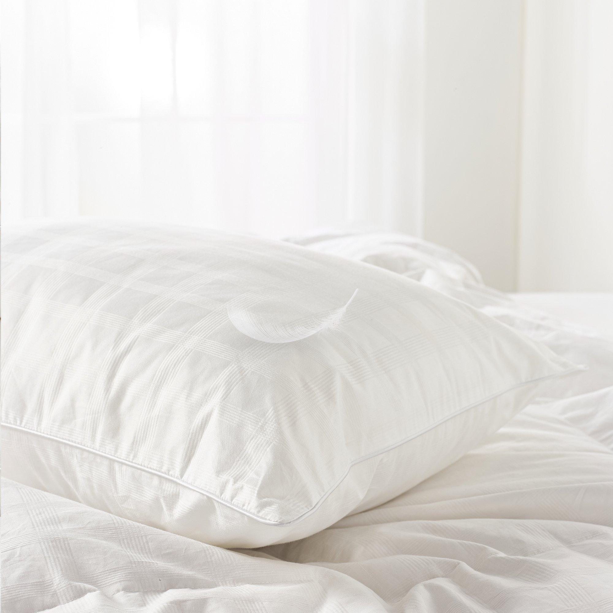 White - Snuggledown - Hungarian Goose Down Soft Pillow - 2