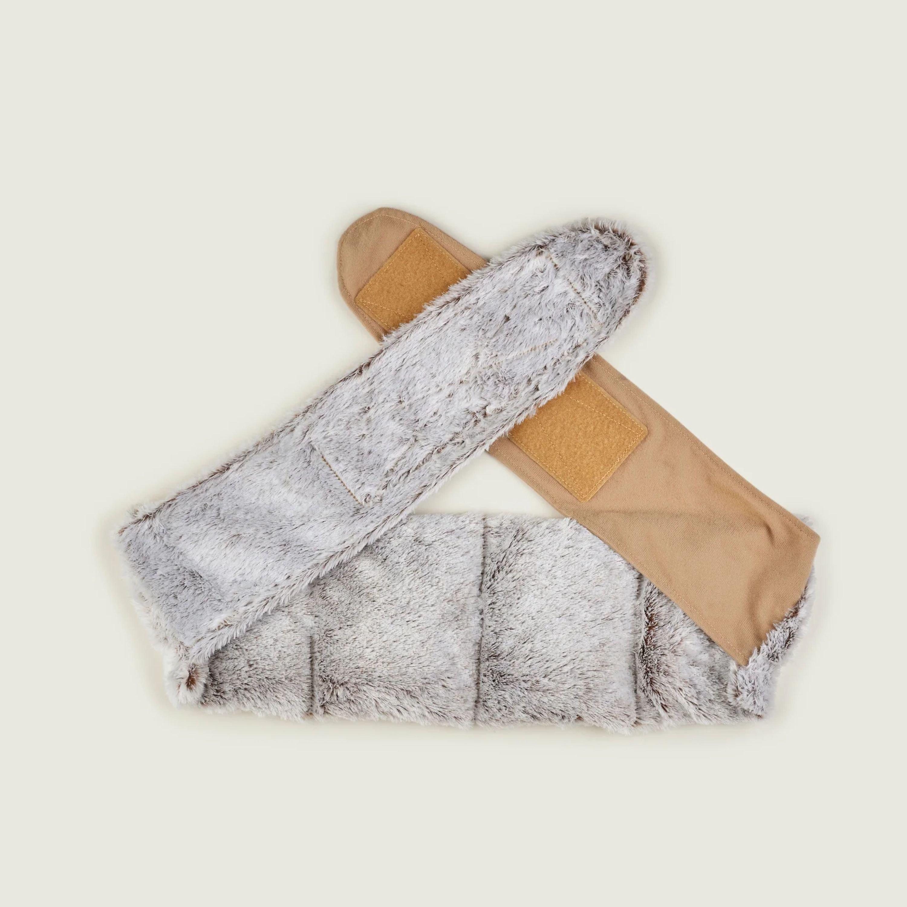 Beige - Warmies - Warmies Heatable Body Wrap Marshmallow Beige - 1