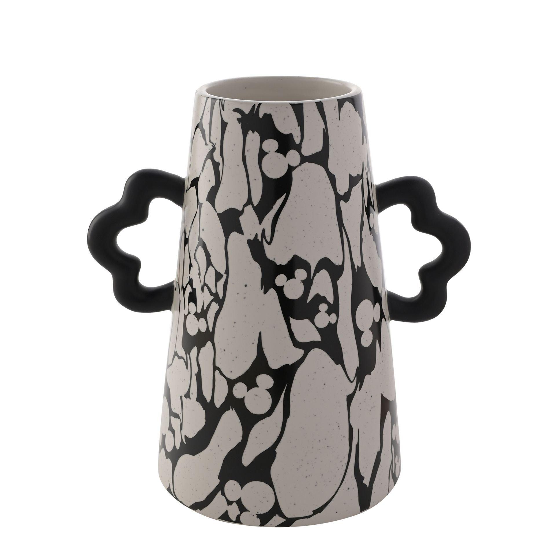 White - Disney - Disney Mickey Shapes Large Vase with Handles - 1
