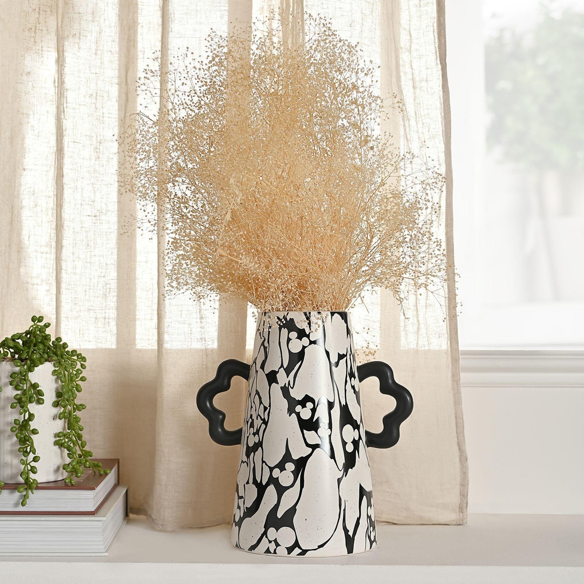 White - Disney - Disney Mickey Shapes Large Vase with Handles - 2