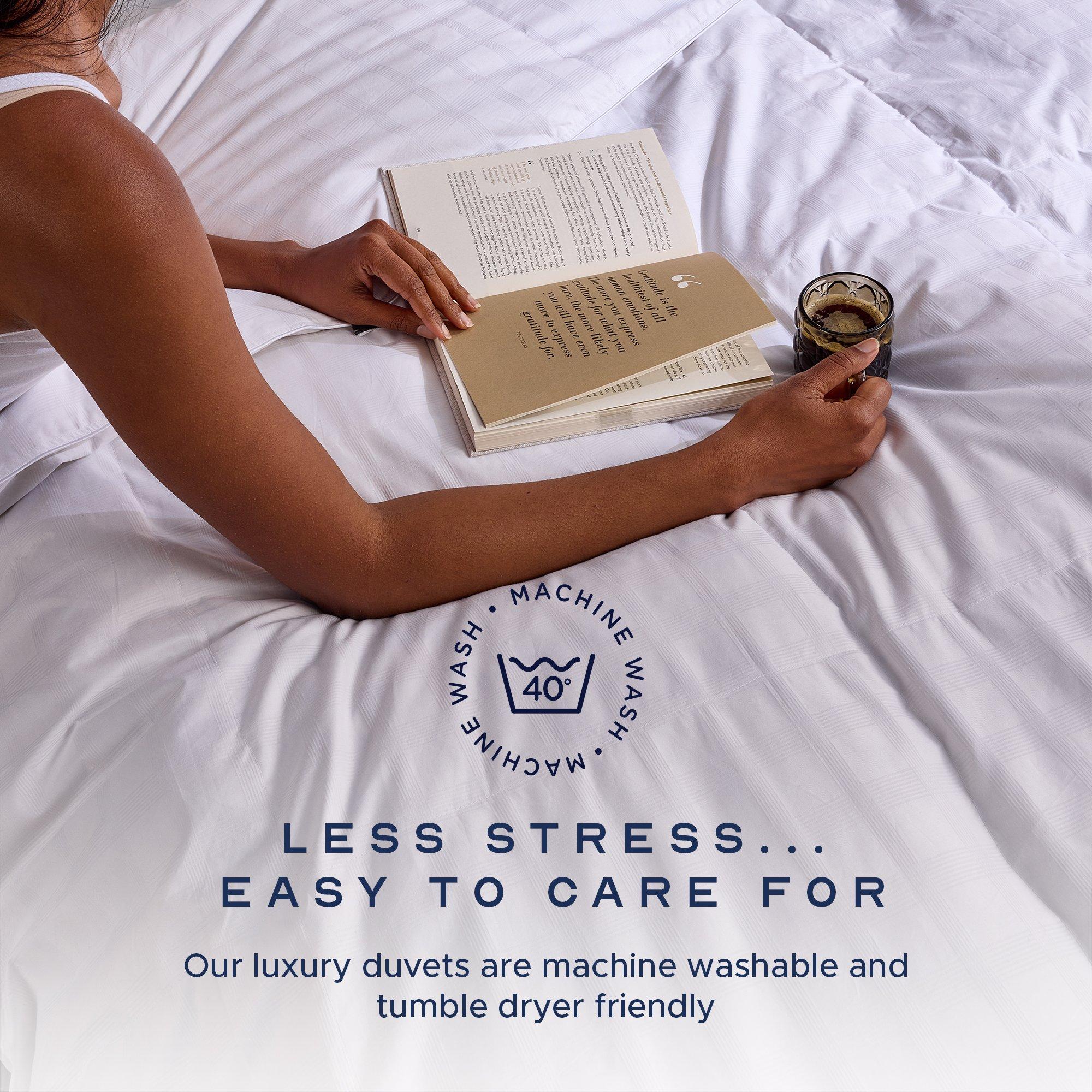 White - Snuggledown - Hungarian Goose Down 13.5 Tog Duvet - 7