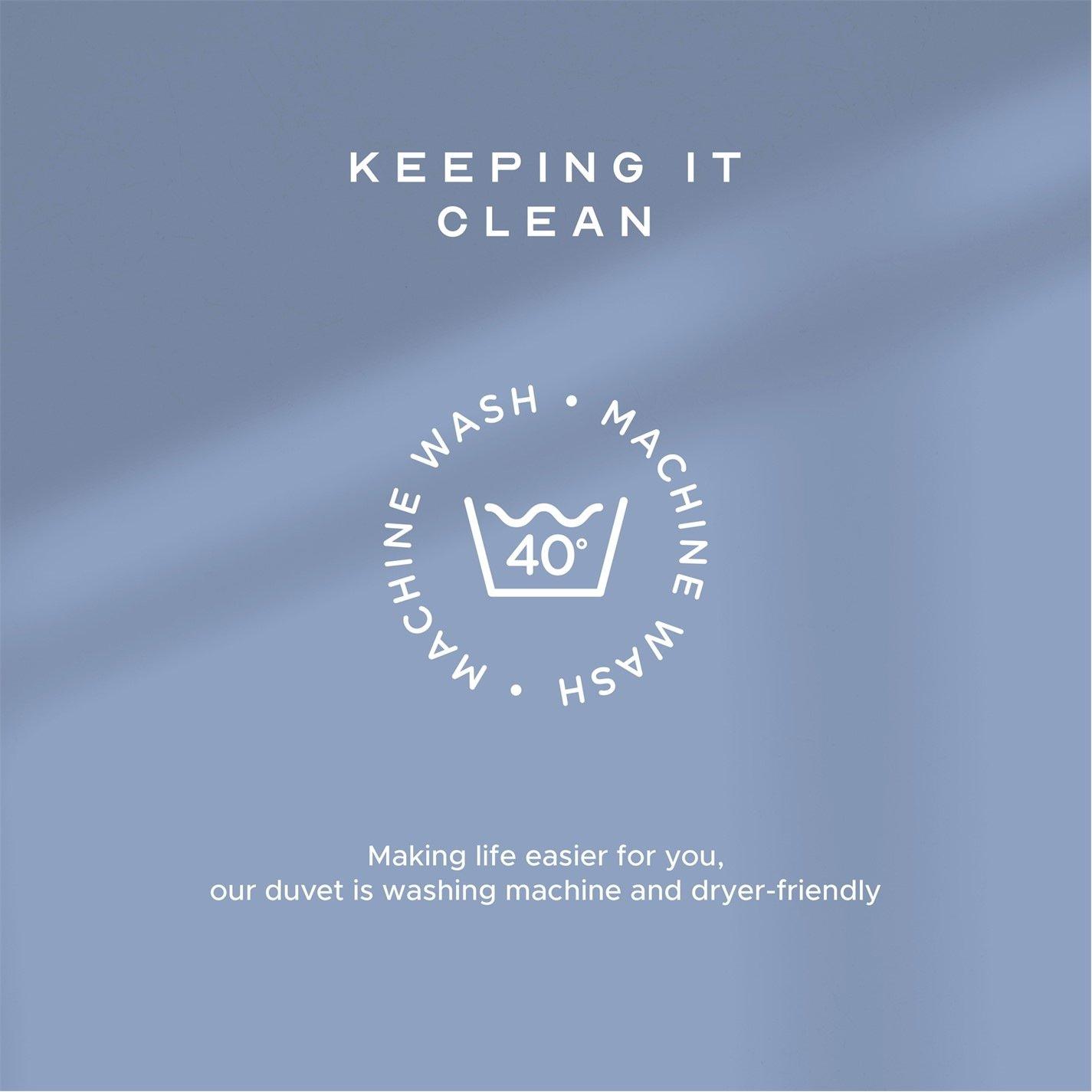 White - Snuggledown - Scandi Soft Touch 4.5 Tog Duvet - 7