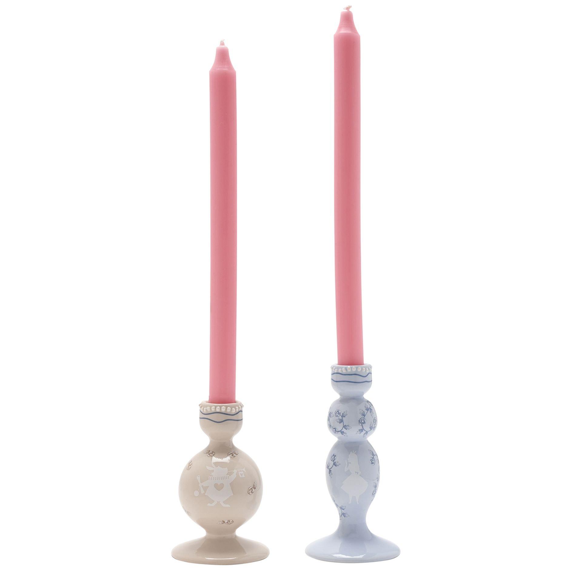Multi - Disney - Disney Alice in Wonderland Set of 2 Taper Candle H - 6