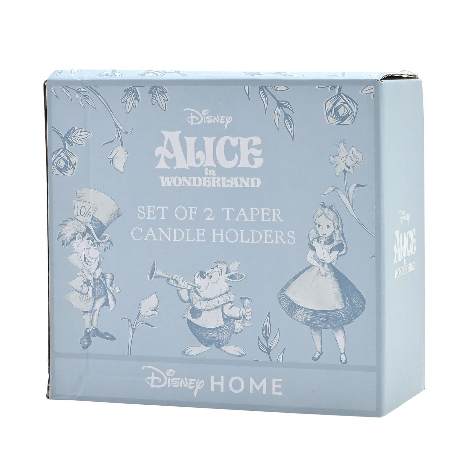 Multi - Disney - Disney Alice in Wonderland Set of 2 Taper Candle H - 8