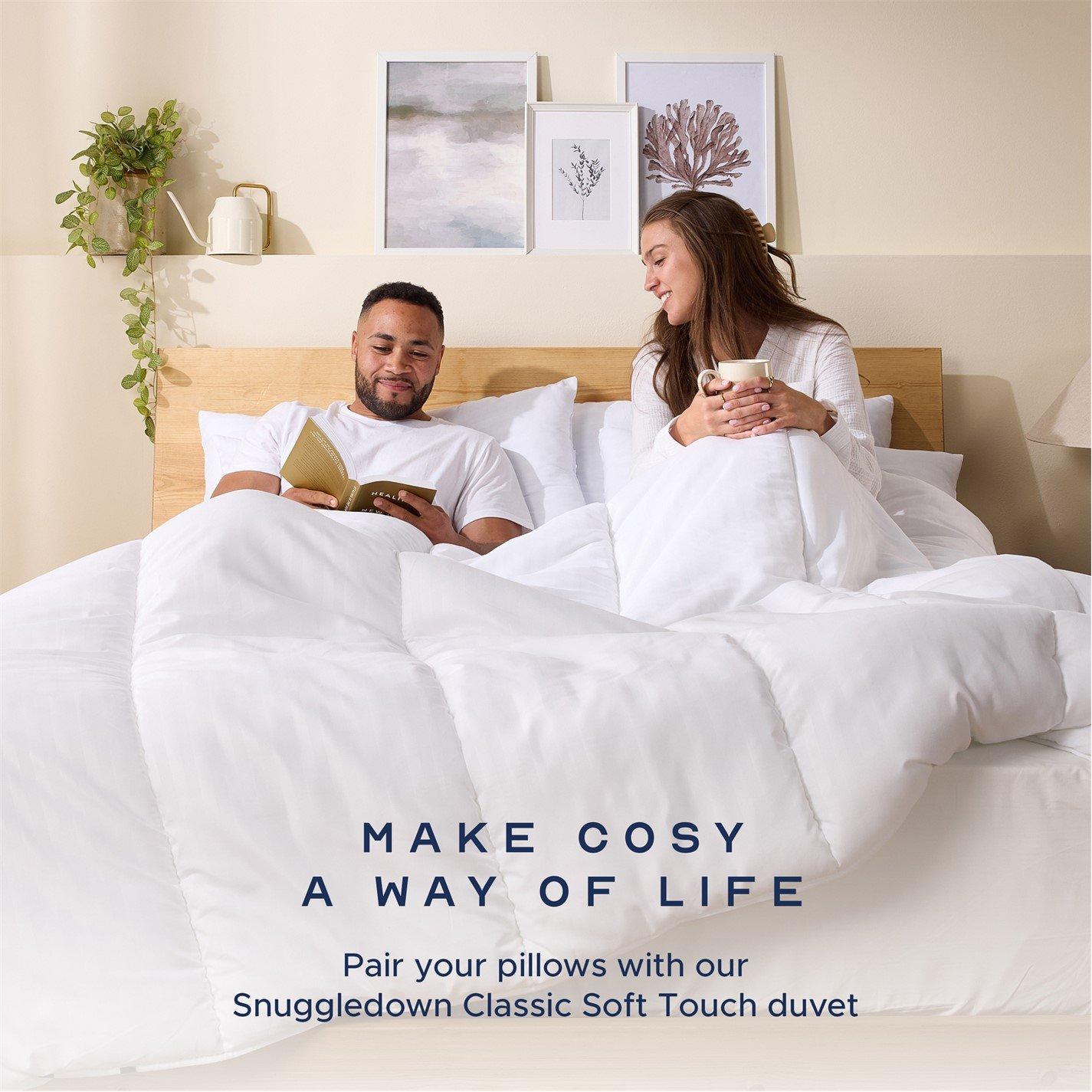 White - Snuggledown - Scandi Soft Touch 10.5 Duvet - 8