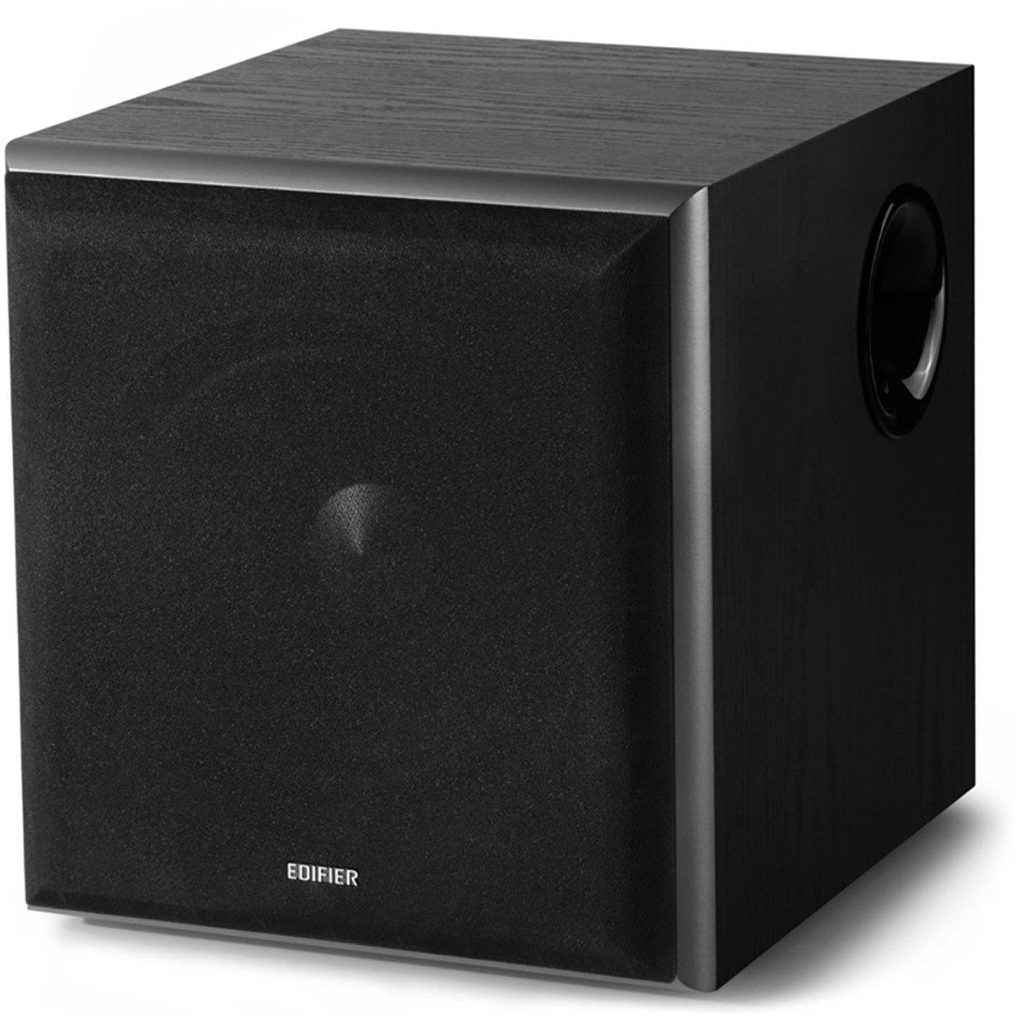 Silver/Black - Edifier - Edifier T5 Powered Active Subwoofer Silver / Black - 2