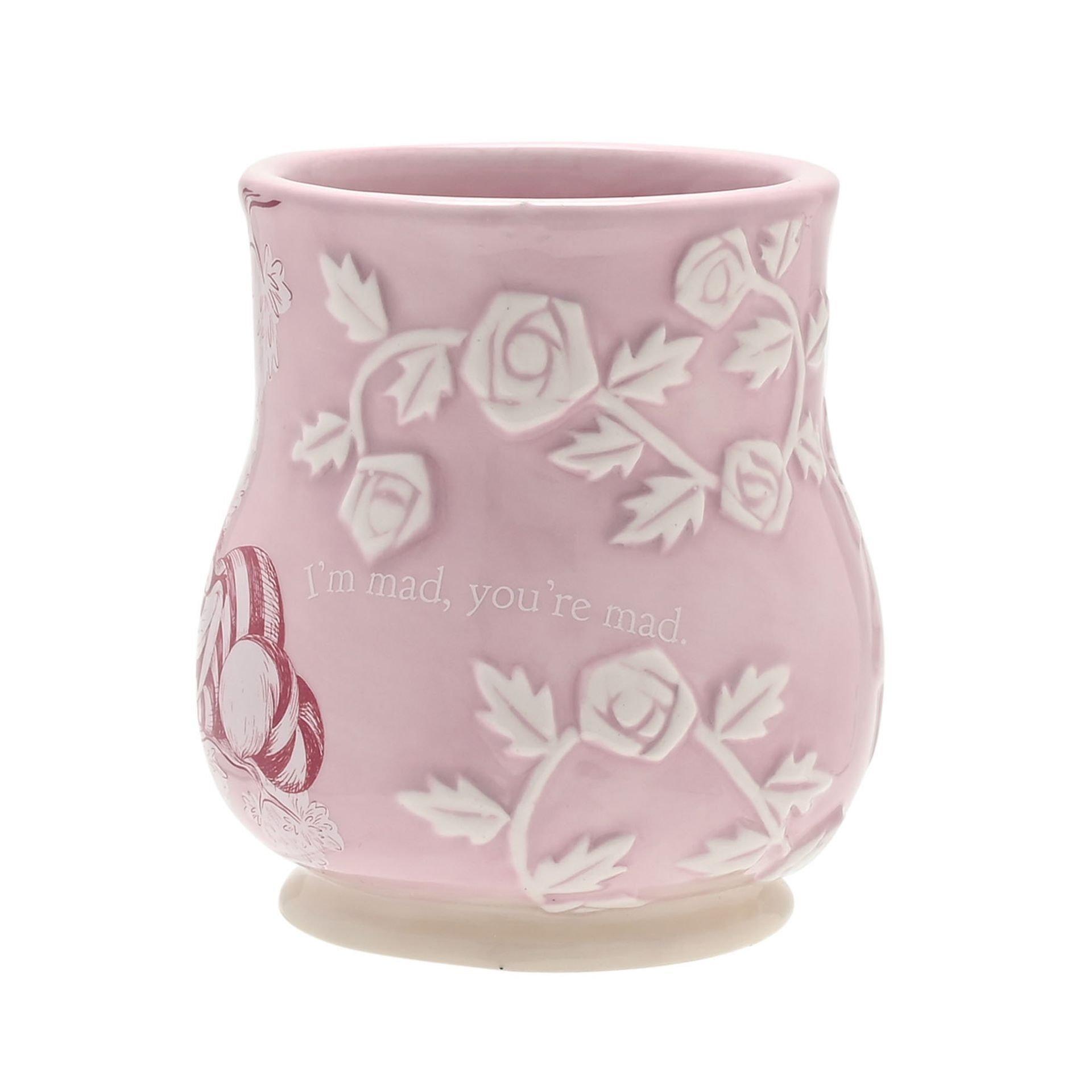 Pink - Disney - Disney Alice in Wonderland Embossed Mug - Cheshire - 7