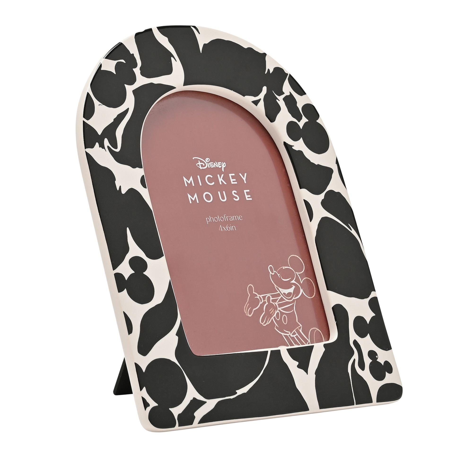 Black - Disney - Disney Mickey Shapes Arched Photo Frame 4 x 6 - 1