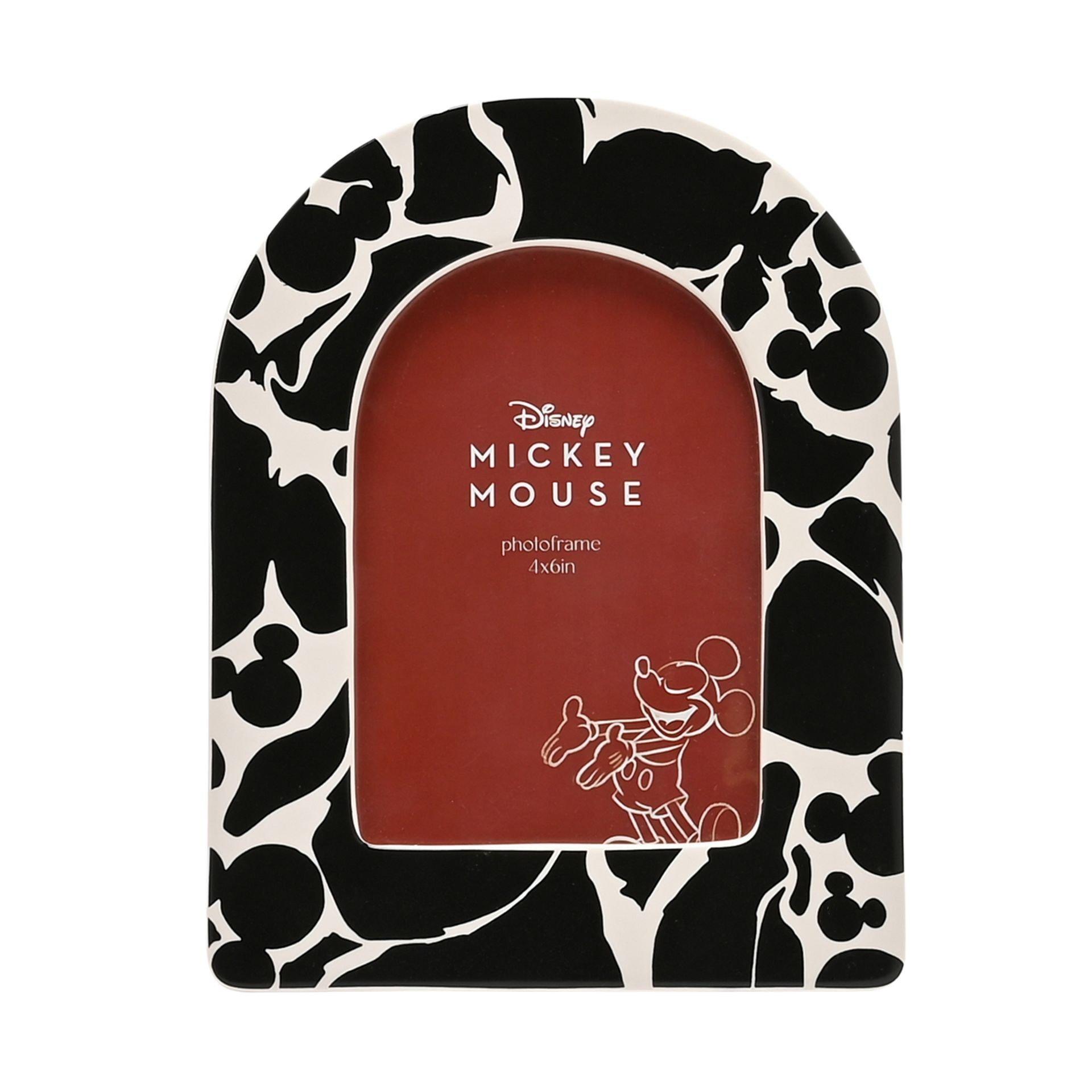 Black - Disney - Disney Mickey Shapes Arched Photo Frame 4 x 6 - 3