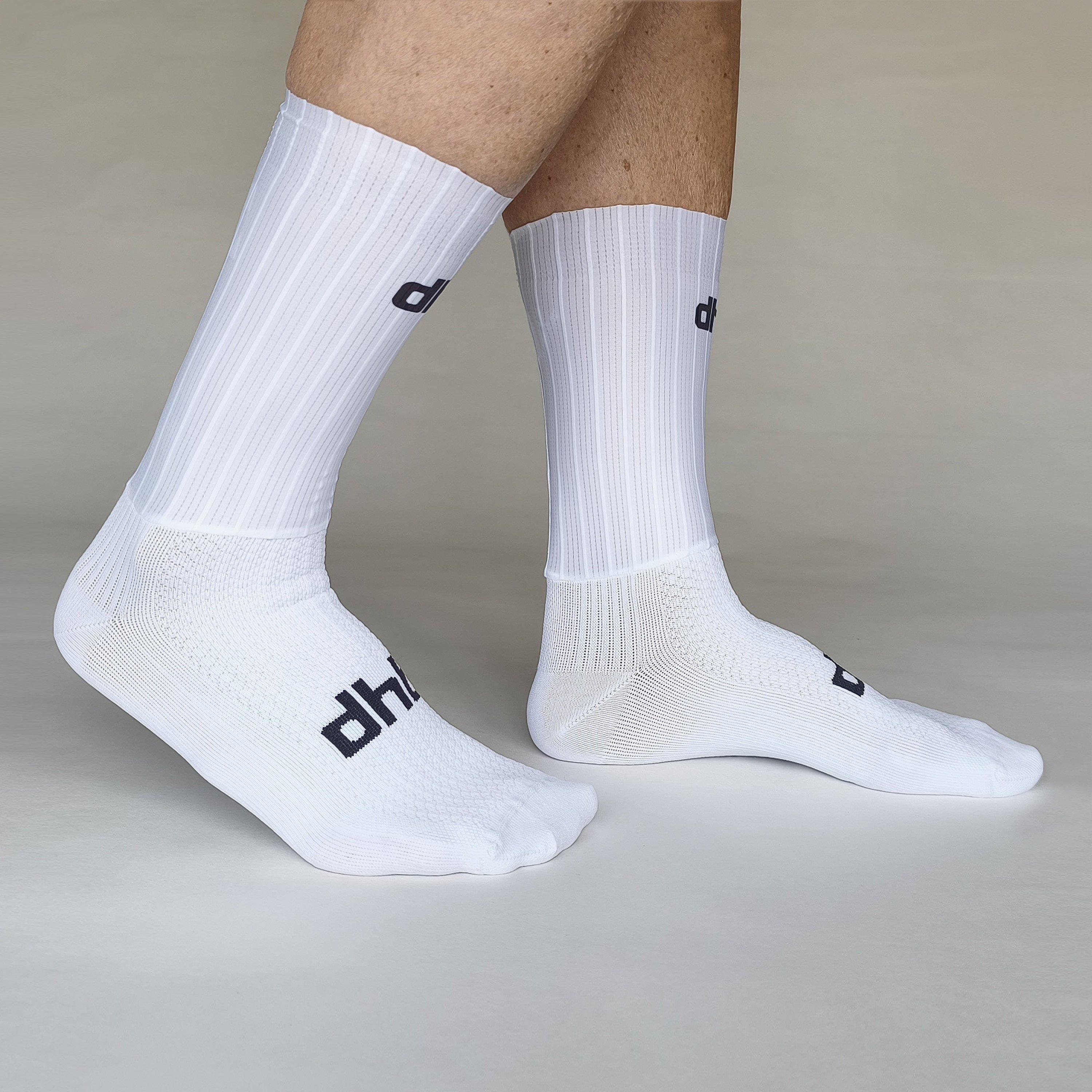 White - Dhb - Dhb Aero Socks 63 - 2