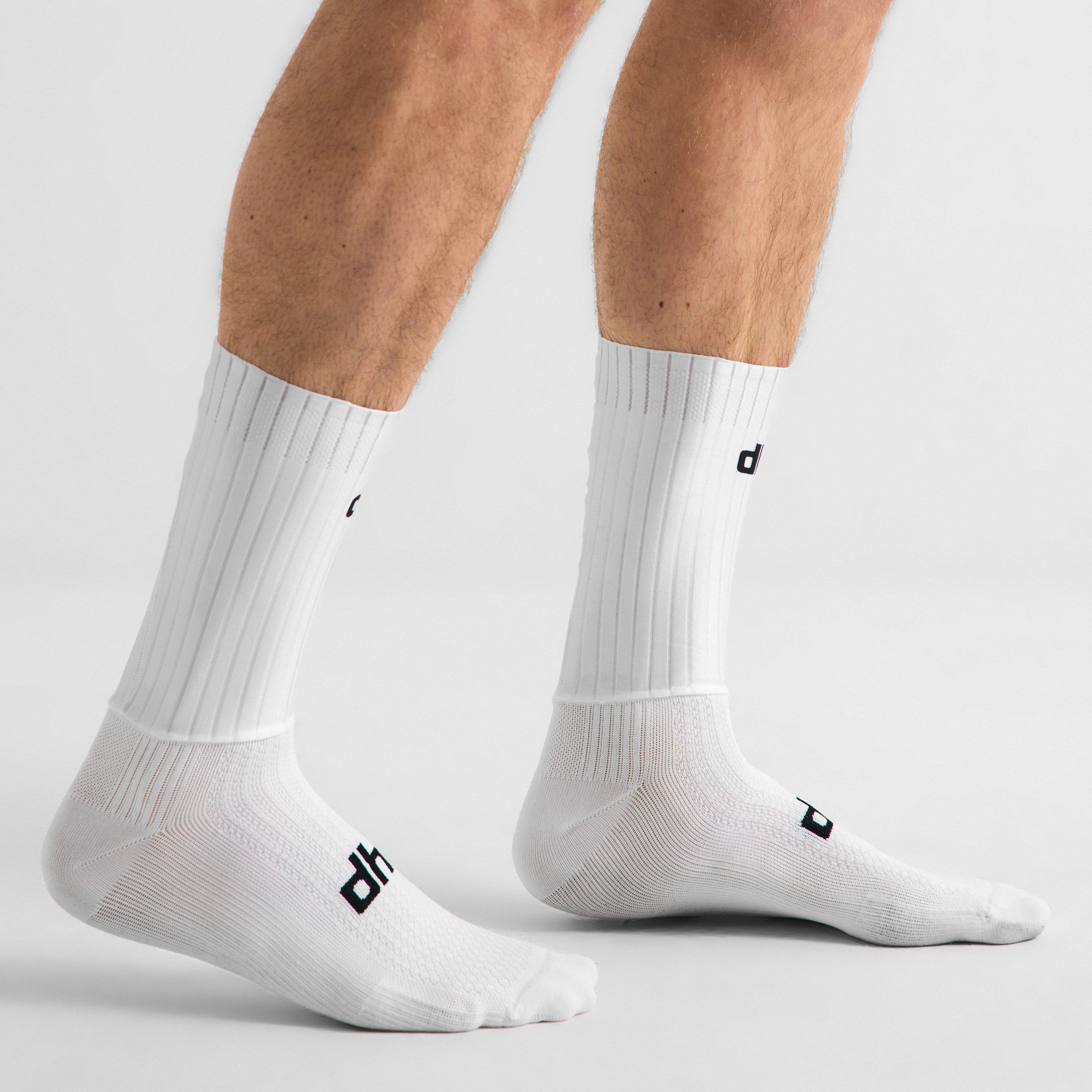 White - Dhb - Dhb Aero Socks 63 - 4