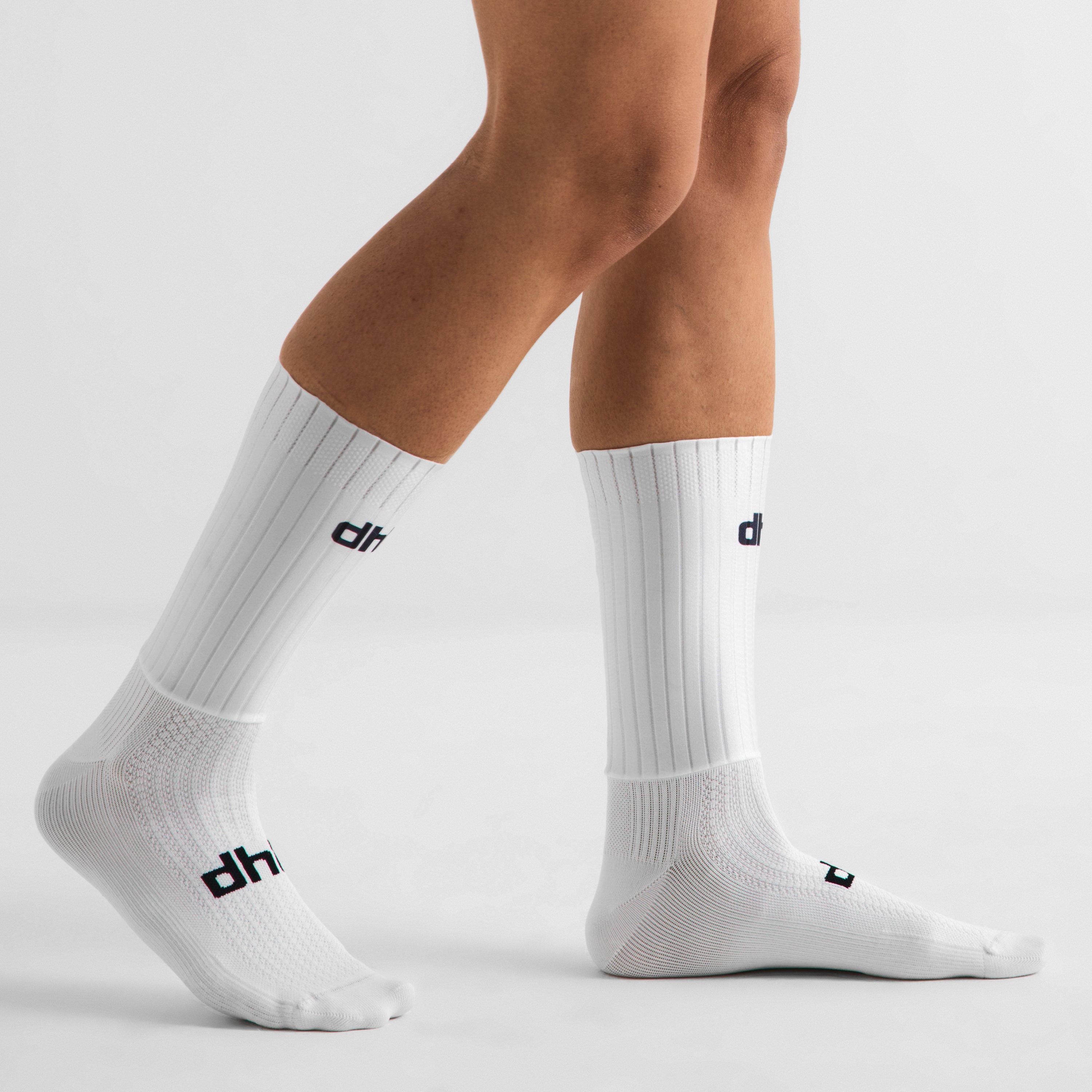 White - Dhb - Dhb Aero Socks 63 - 7