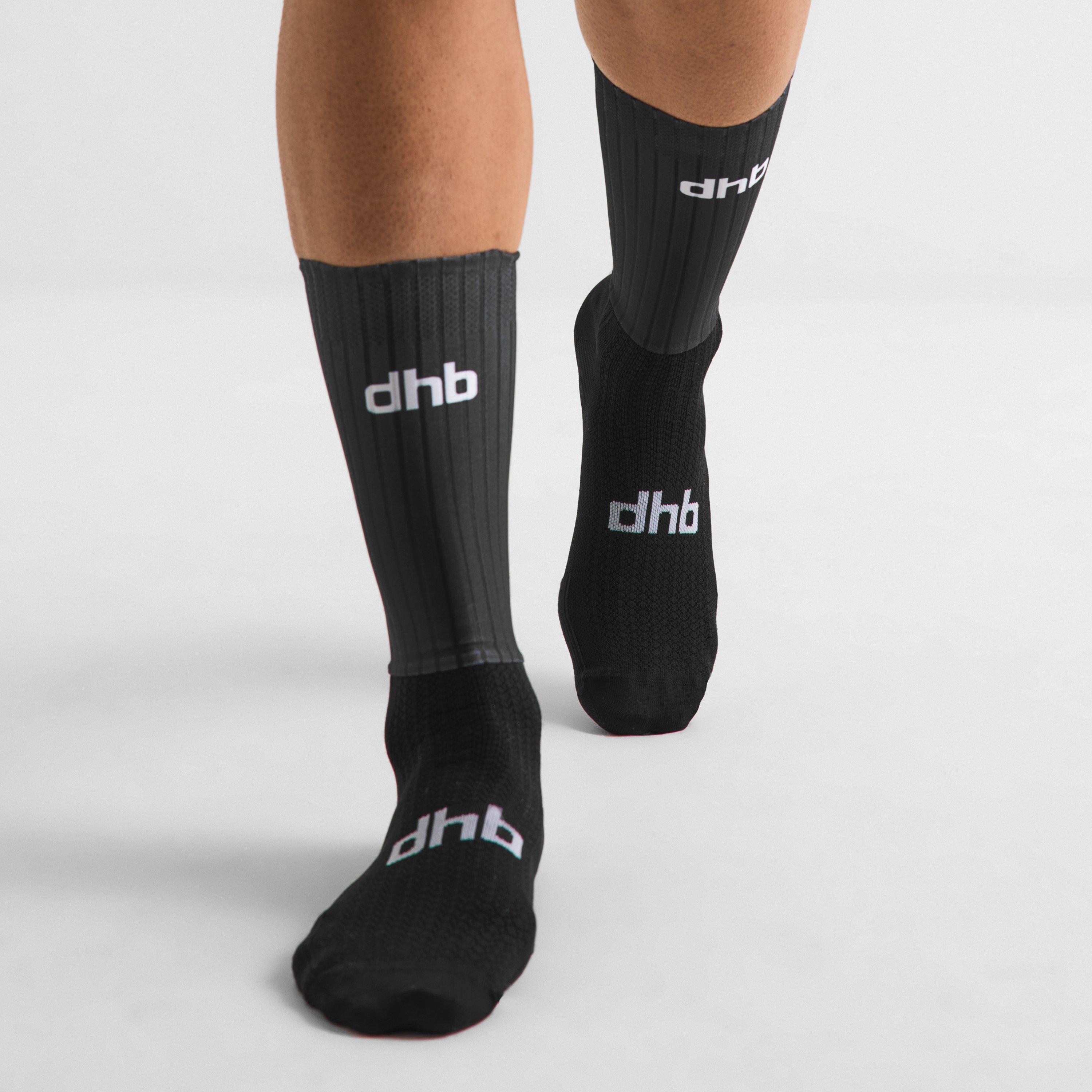 Black - Dhb - Dhb Aeron Aero Socks - 3