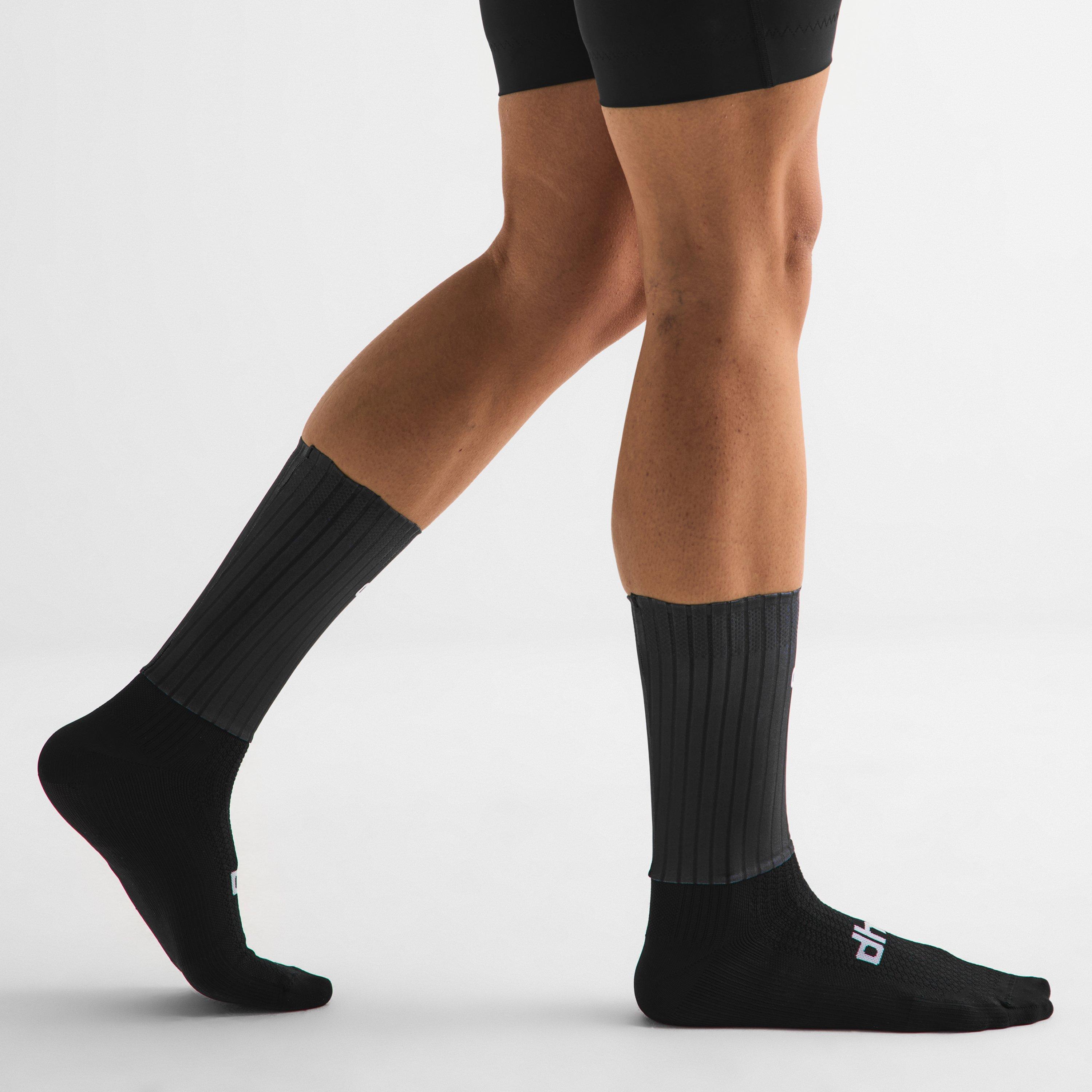 Black - Dhb - Dhb Aeron Aero Socks - 4