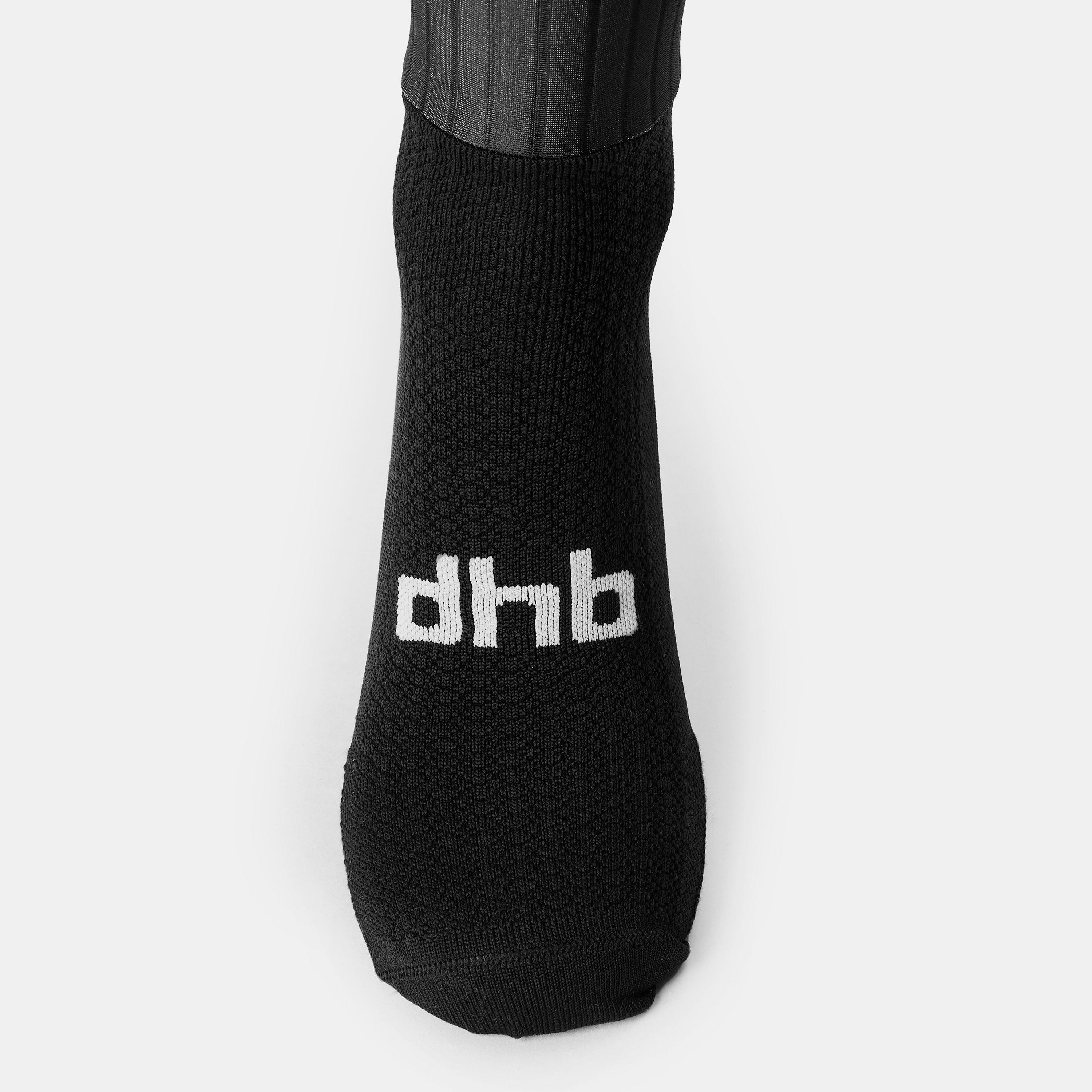 Black - Dhb - Dhb Aeron Aero Socks - 5