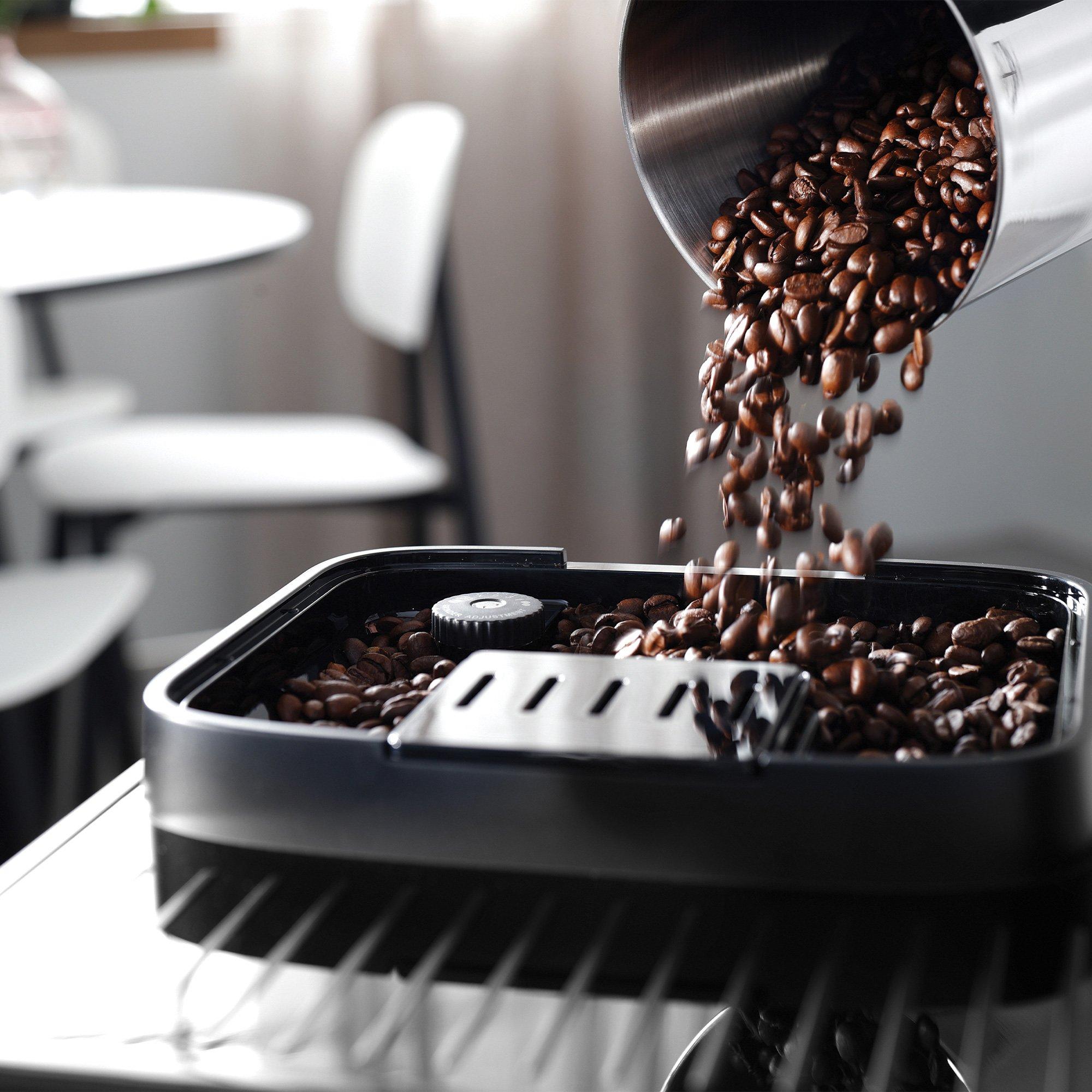 Black - Delonghi - DL2921 Magnifica Evo Bean to Cup Automatic Coffee - 4