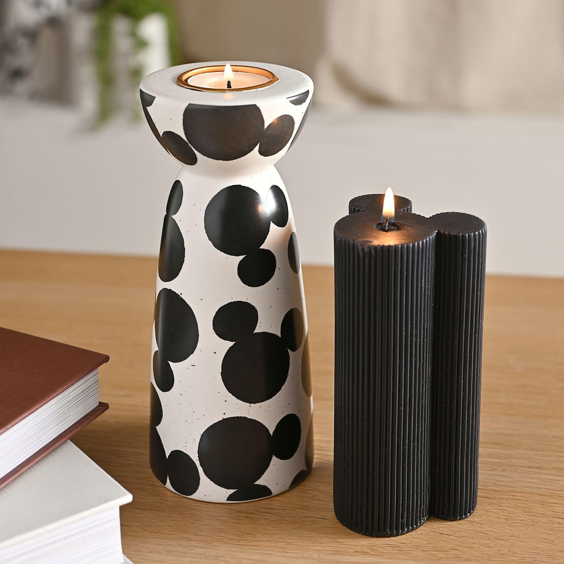 White - Disney - Disney Mickey Shapes Tealight Holder - 2