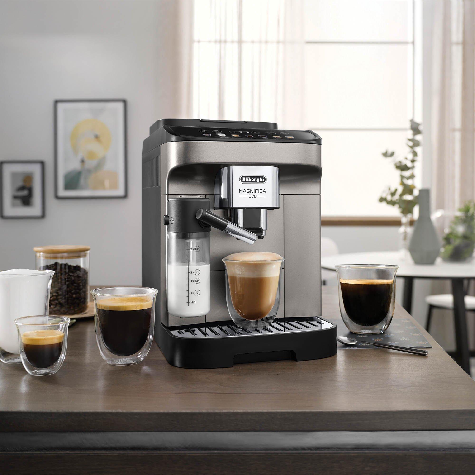 Black - Delonghi - DL2983 Magnifica Evo Milk Bean to Cup Automatic Co - 4