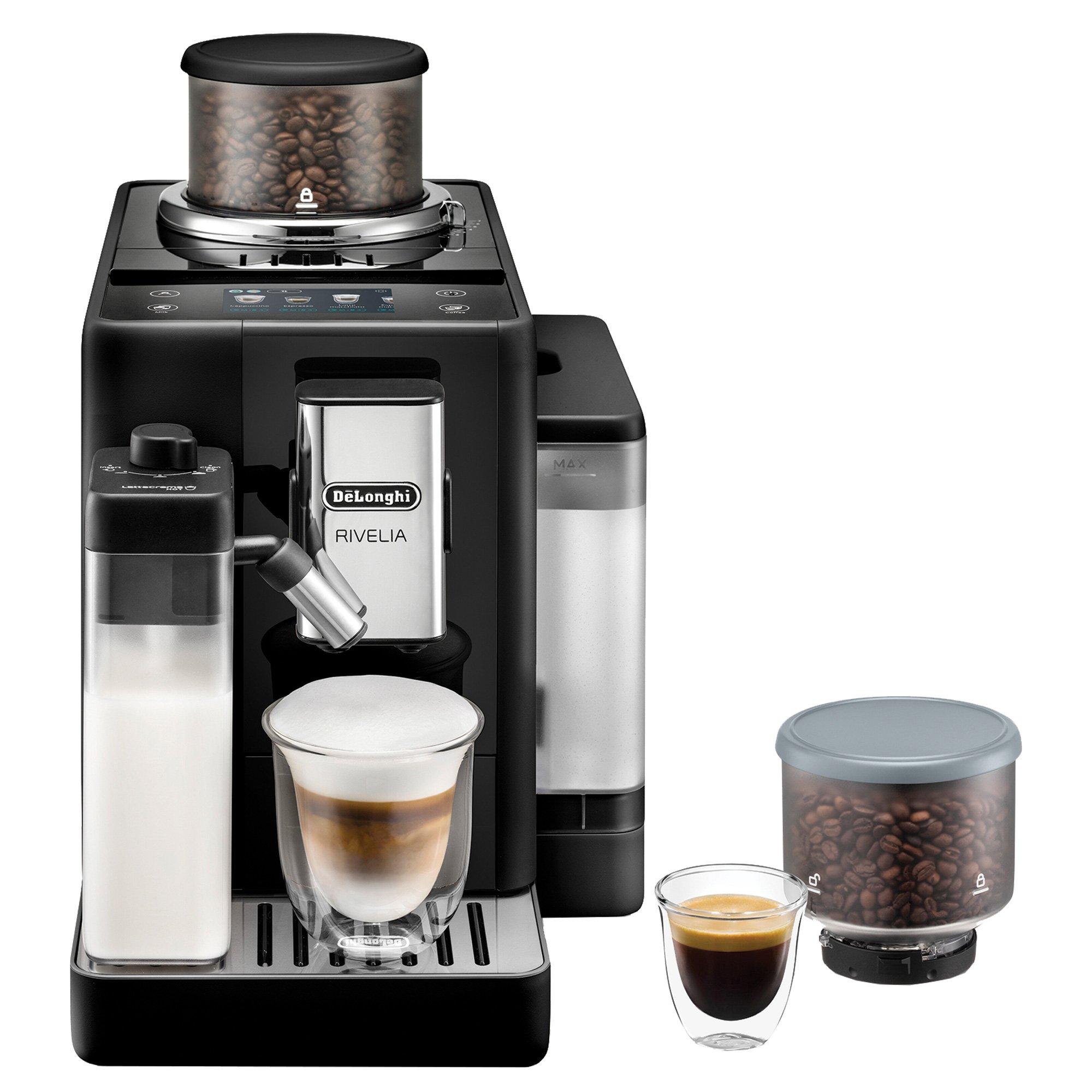 Black - Delonghi - DL4055 Rivelia Bean to Cup Automatic Coffee Machin - 1